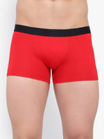 Pack of 2 Anti-Bacterial Cloud Soft Red White Bamboo Men's Trunk