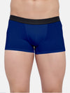 Navy Blue Cotton Men's Trunk- No Ride Up