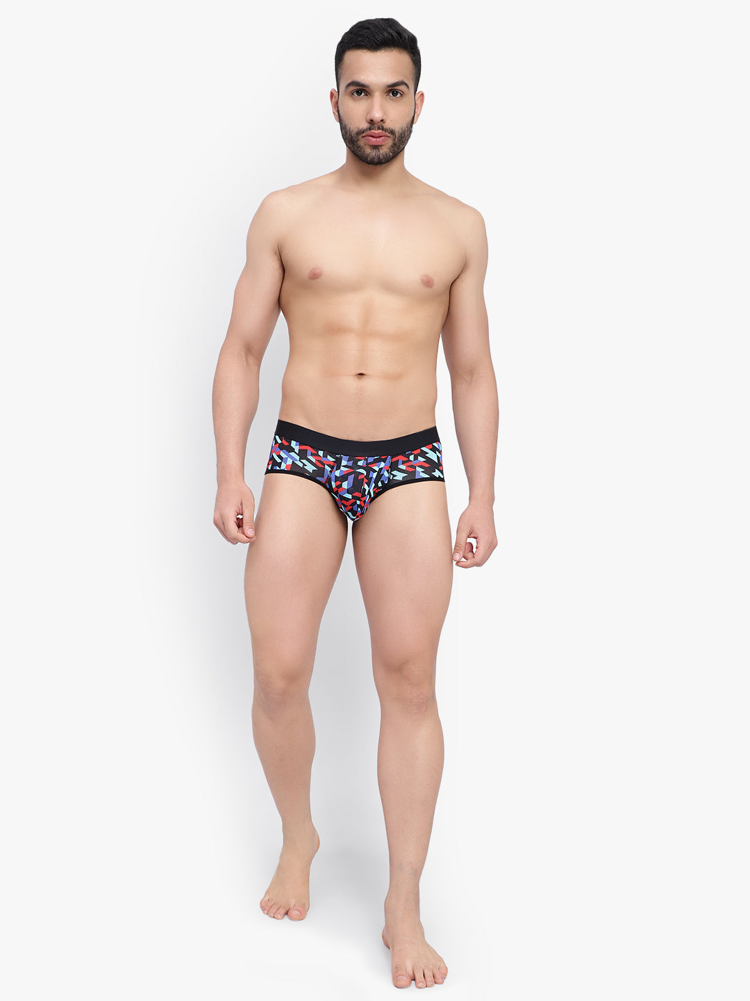 Bruchi Club Antimicrobial Bamboo modal Printed Gen Z Briefs for Men Pack of 2