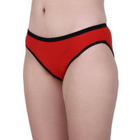 Red Black Panty for women