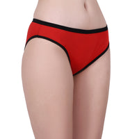 Red Black Panty for women