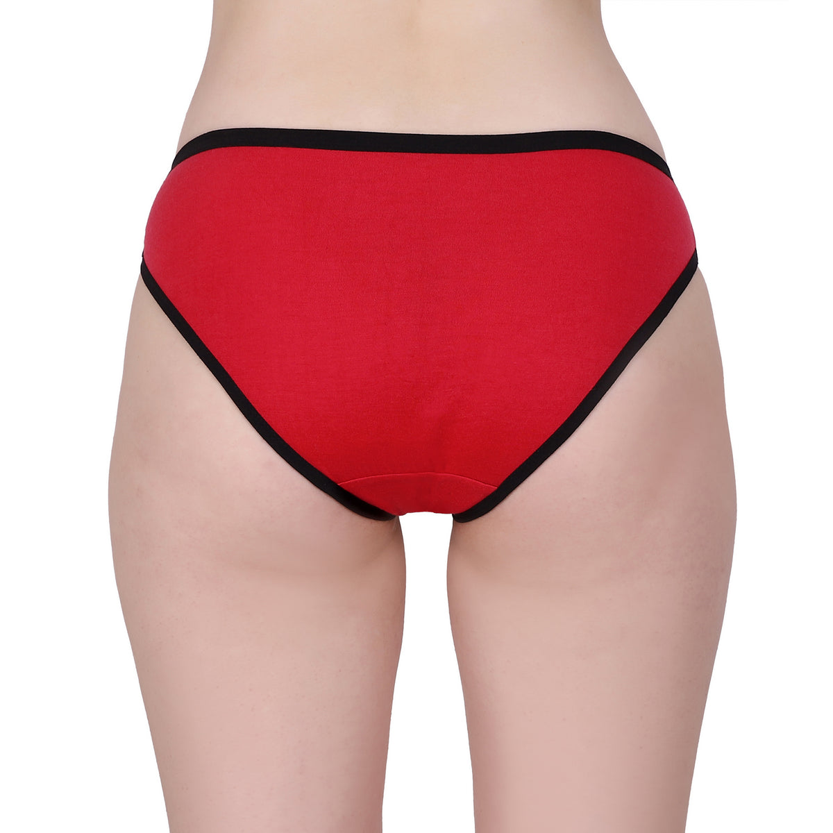 Red Black Panty for women