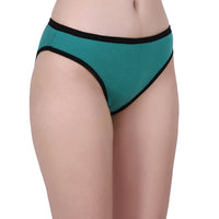 Green Black Panty for women