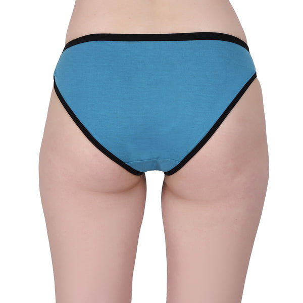 Blue Black Panty for women