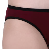 Wine Black Panty for women