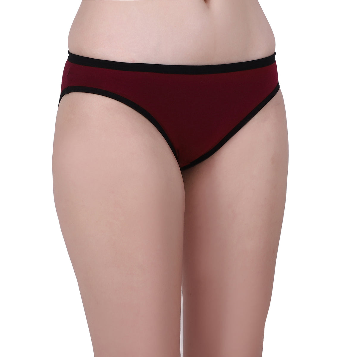 Wine Black Panty for women