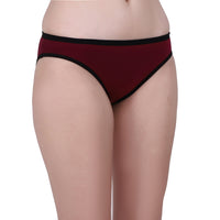 Wine Black Panty for women