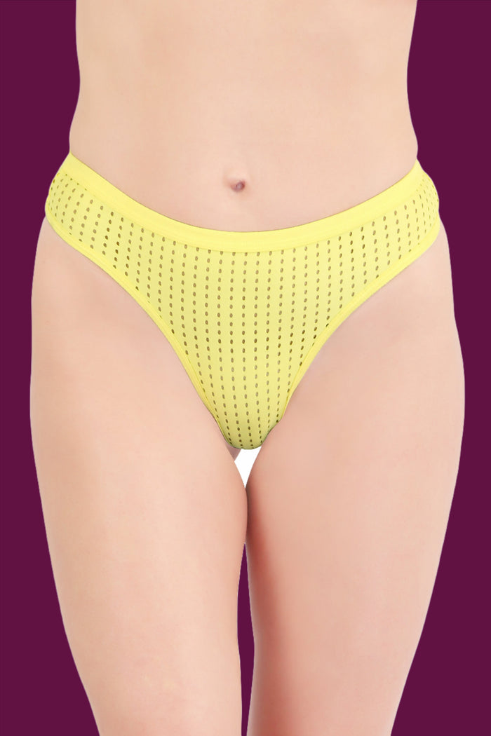 Women Air Mesh Thong Panty Design by Sammy