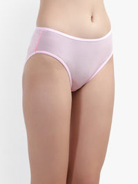 Air Mesh see through Pink panties for women