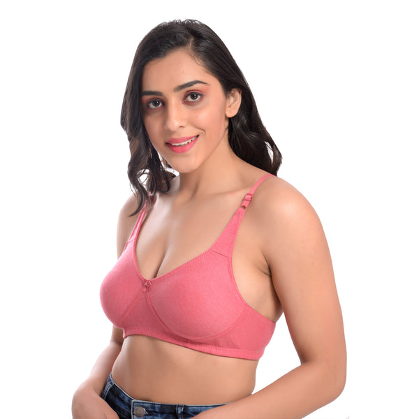 Pink Tshiirt Bra for women