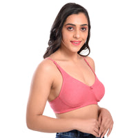 Pink Tshiirt Bra for women