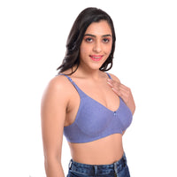 Blue T-shiirt Bra for women