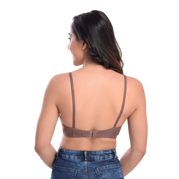 Coffee T-Shirt Bra for women