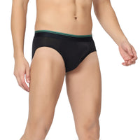 Antar Hemp Men Briefs Black