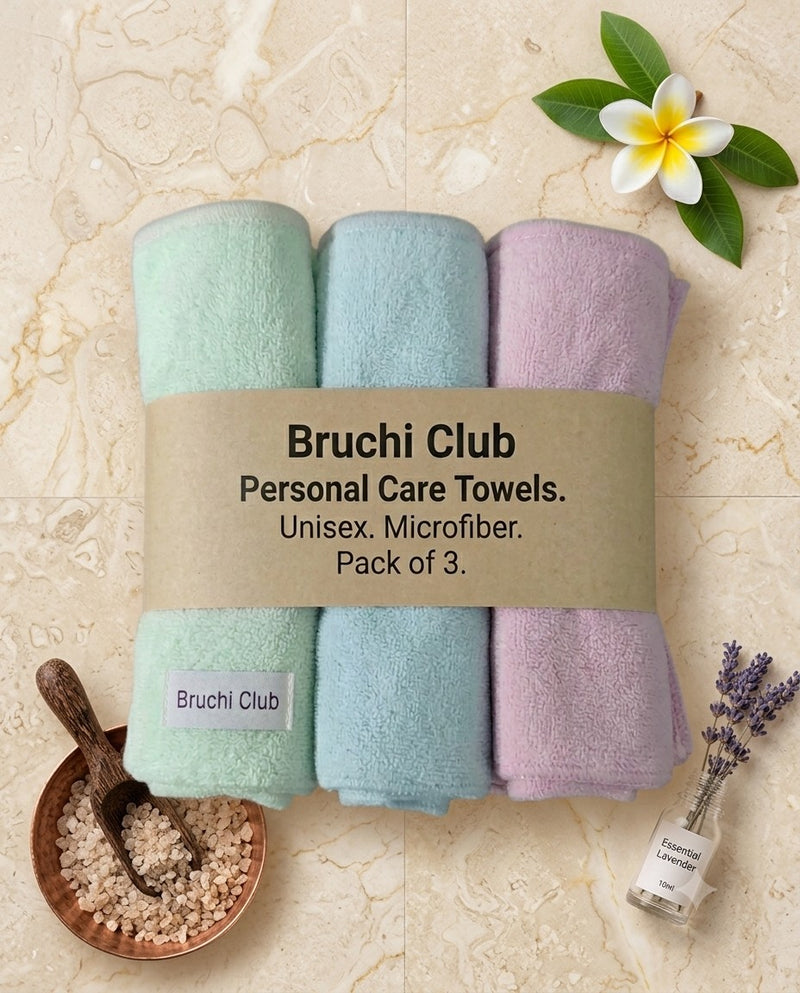 Microfiber Intimate Hygiene Towel for Men & Women | Bruchi Club