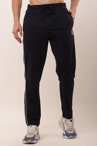 Being Deshi Men Cotton Contrast Piping Lounge Pyjama