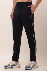 Being Deshi Men Cotton Contrast Piping Lounge Pyjama