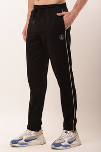Being Deshi Men Cotton Contrast Piping Lounge Pyjama