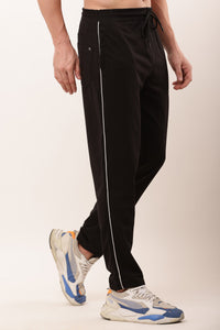 Being Deshi Men Cotton Contrast Piping Lounge Pyjama
