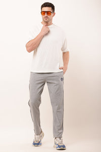Being Deshi Men Cotton Contrast Piping Lounge Pyjama