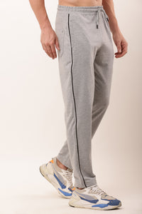 Being Deshi Men Cotton Contrast Piping Lounge Pyjama