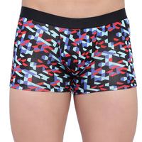 Men's Blue Star Modal Trunks Men Underwear - No Ride Up