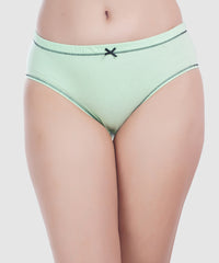 Bruchi Club Green Solid Women Panty – No Ride Up Comfort (Copy)
