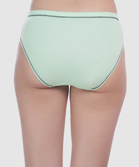 Bruchi Club Green Solid Women Panty – No Ride Up Comfort (Copy)
