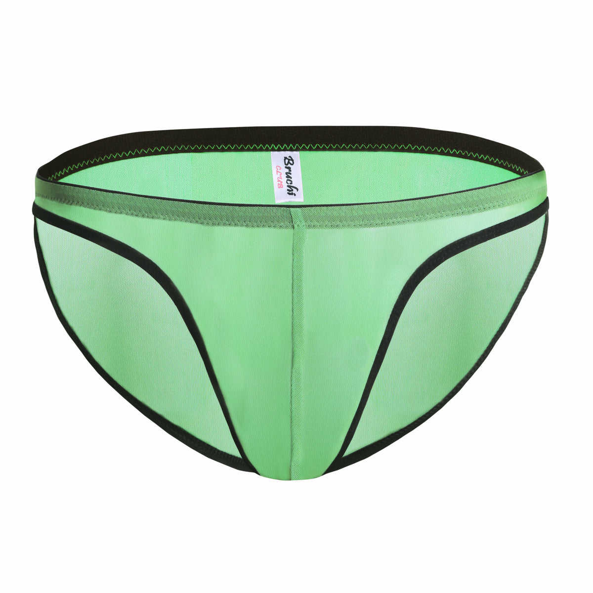 Bruchi Club Men Transparent Briefs In India Forest Green