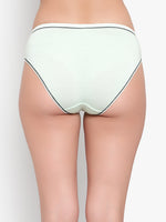 Bruchi Club Antibacterial Bamboo Women Sea Green Hipster Panty