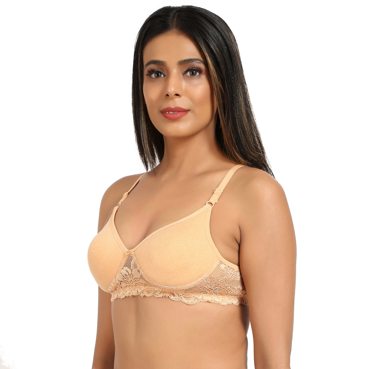 Bruchi Club Lightly Padded Non-Wired T-shirt bra- Cotton rich