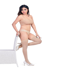 Women's/Girl's Sexy Thigh-High Long Nude Stocking