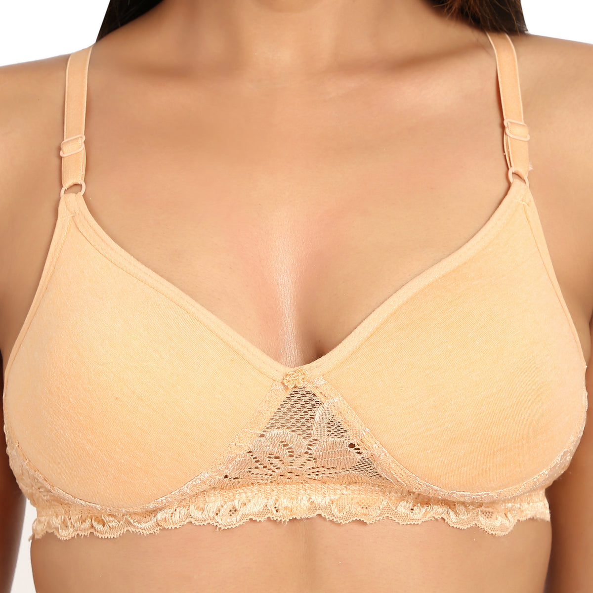 Bruchi Club Lightly Padded Non-Wired T-shirt bra- Cotton rich