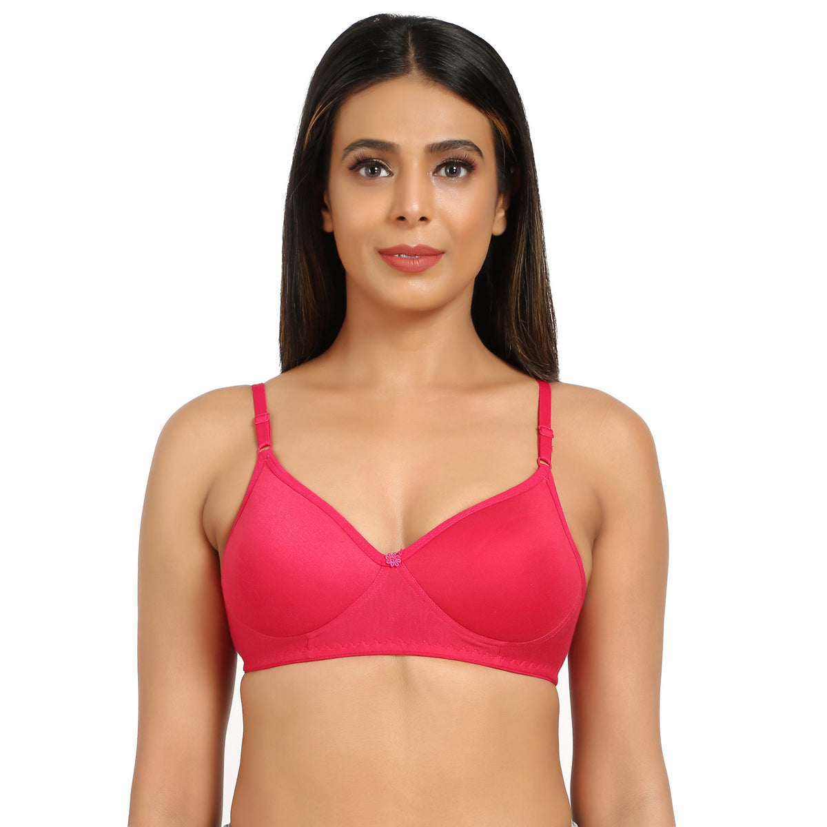 Bruchi club Everyday T-Shirt Lightly Padded Bra- Pink color