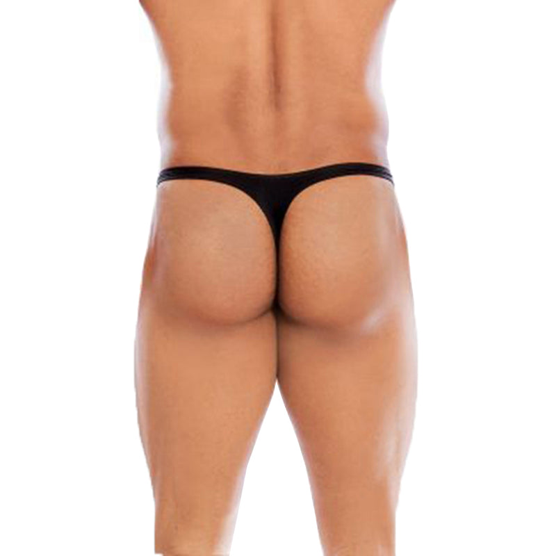 Men Comfy BambooThong Brief In Black