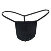 Men’s Cotton Spandex G-String Underwear – Black | Lightweight, Supportive Fit