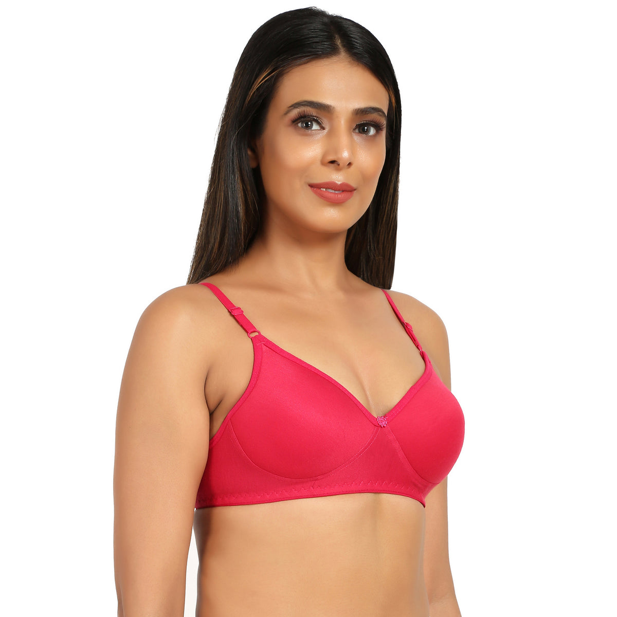 Bruchi club Everyday T-Shirt Lightly Padded Bra- Pink color