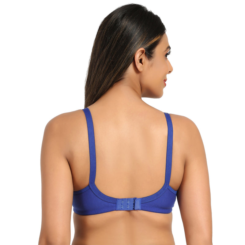 Women's Detachable Cup Non-Padded Feeding Bra Combo With Free Bra Extender - Pack of 4