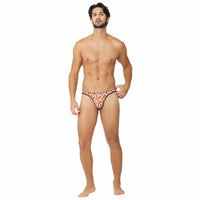 Bruchi Club Printed Supima Modal Men's Thongs