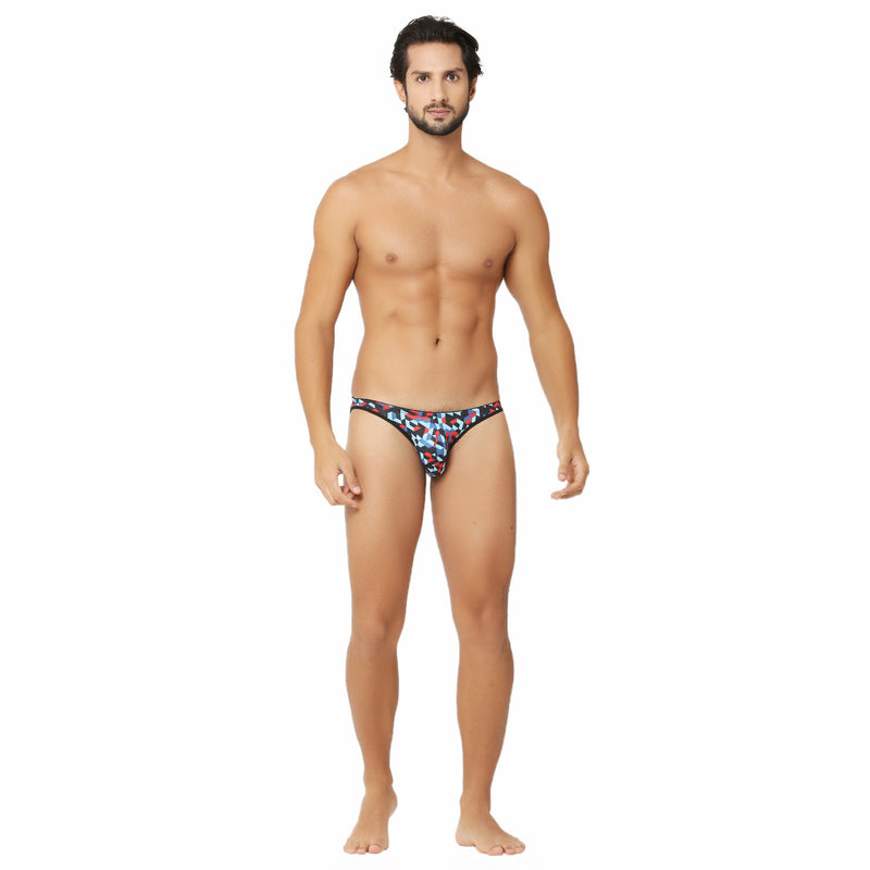 Bruchi Club Argyle Print Supima Modal Men's Briefs