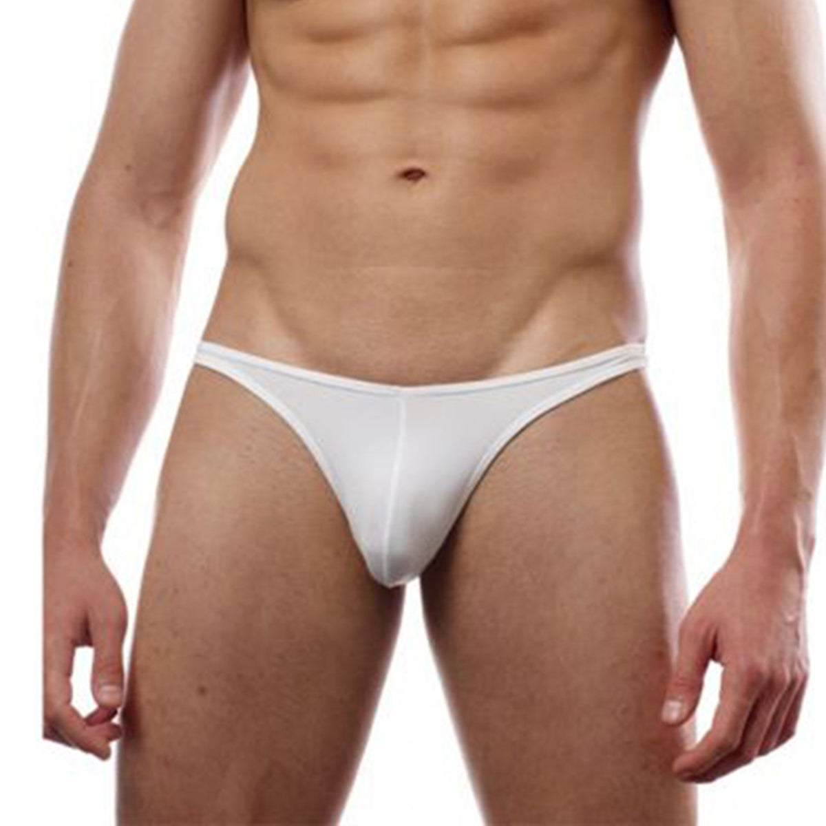 White Bamboo Men Thong