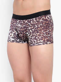 Men's Anti-Bacterial Micro Modal Trunks Jaguar Print