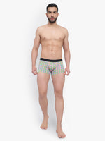 Men's Anti-Bacterial Micro Modal Trunks BLue Black Cocktail