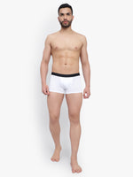 Buy Anti-Bacterial Cloud Bamboo White Men's Trunk - Bruchi Club