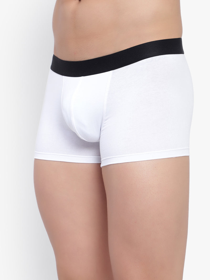 Buy Anti-Bacterial Cloud Bamboo White Men's Trunk - Bruchi Club