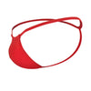 Men's Cotton Spandex G String Pouch Red Underwear