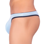 Bruchi Club Sea Blue Antibacterial Butter Soft Bamboo Thong for Men