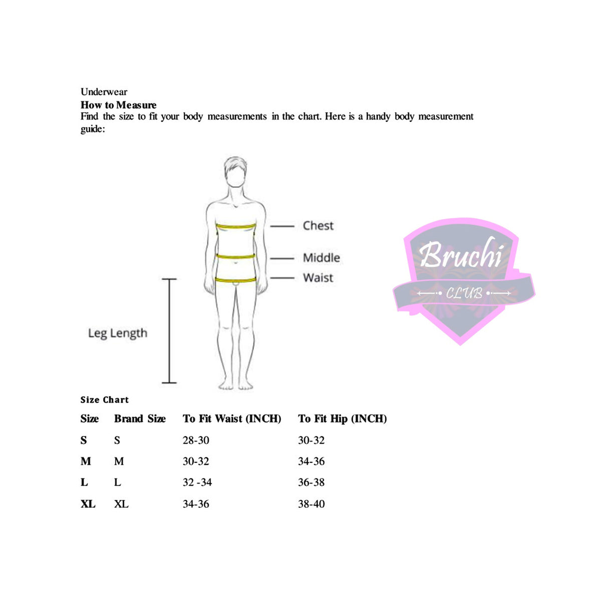 Bruchi club hot mens Micro Modal underwear