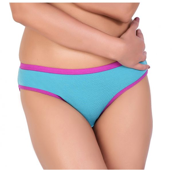 Bruchi club Women cotton Bikini Panty Pack Of 3