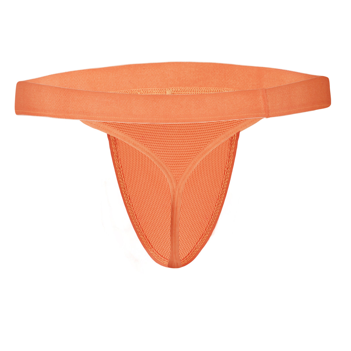 Bruchi Club Side String Tiger Orange See Through Men Thong